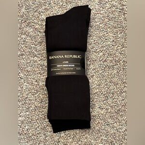 Banana Republic Black Men's Dress Socks 6-Pack